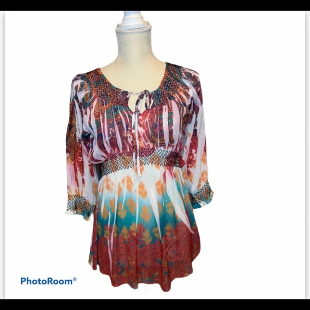 Boho‎ top - Picture 2 of 4
